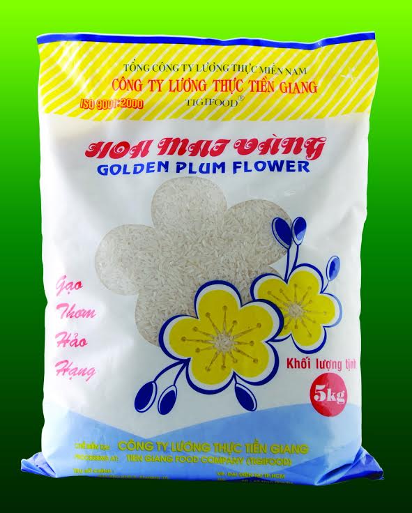 Gạo Hoa Mai Vàng - Gạo Tigifood - Công Ty Lương Thực Tiền Giang